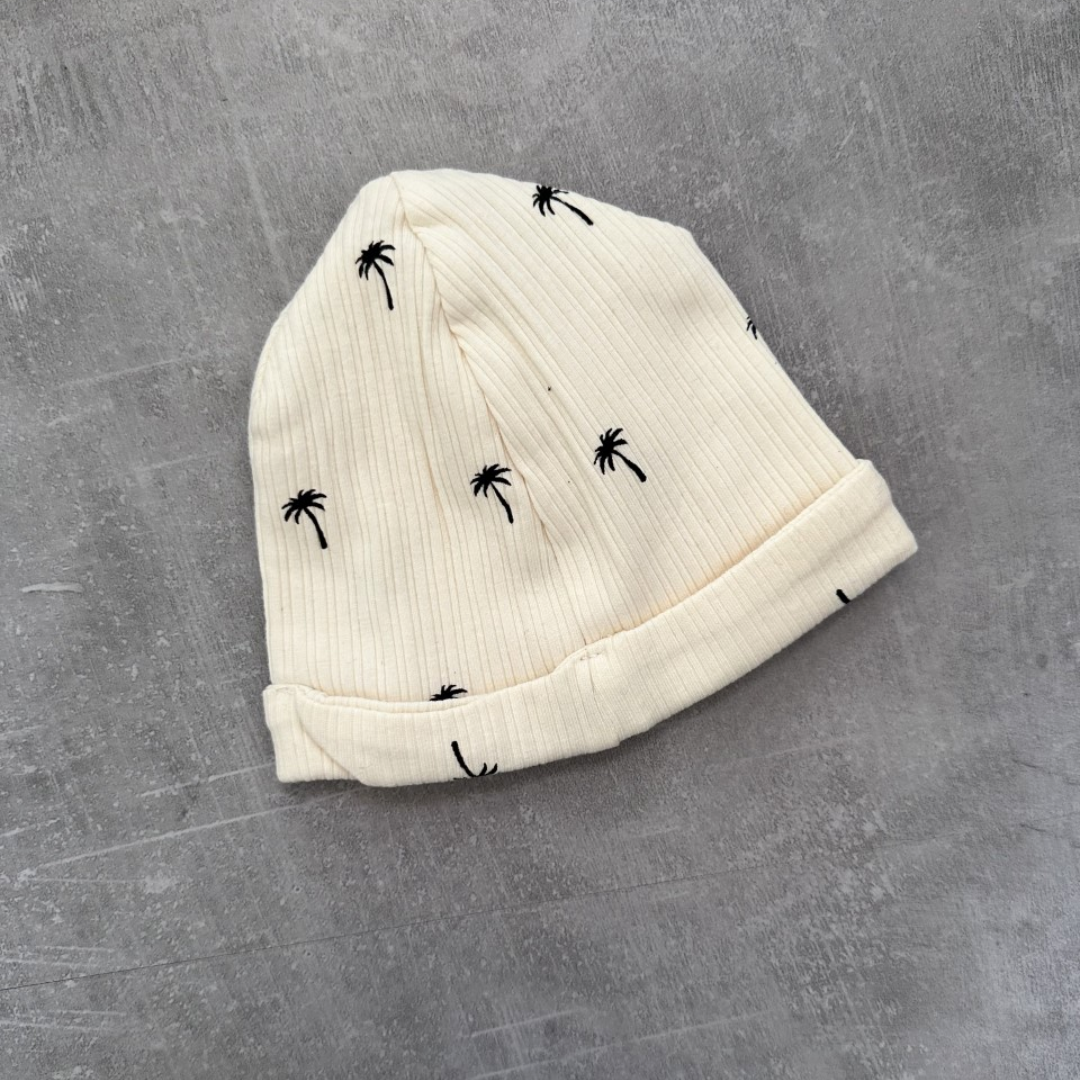 Bonnet Bébé DRESHOW - Coton Doux - 0-6 Mois - Tour Tête 30-40cm - Lot De 4 - Lavage Main